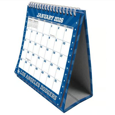 Los Angeles Dodgers 2026 Easel Desk Calendar