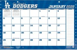 Los Angeles Dodgers Small 2026 Desk Pad