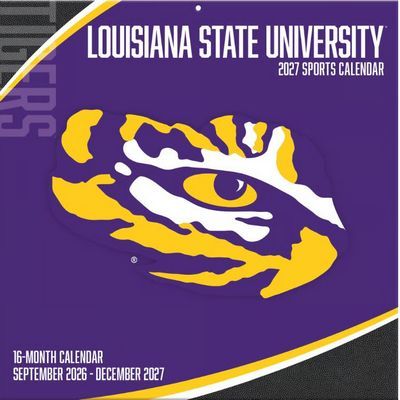 LSU Tigers 2027 Wall Calendar
