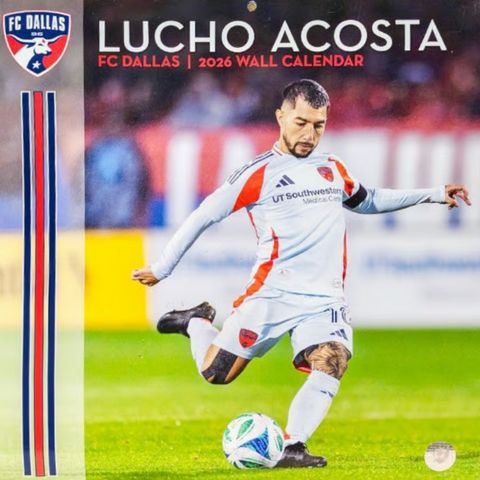 Lucho Acosta 2026 Wall Calendar