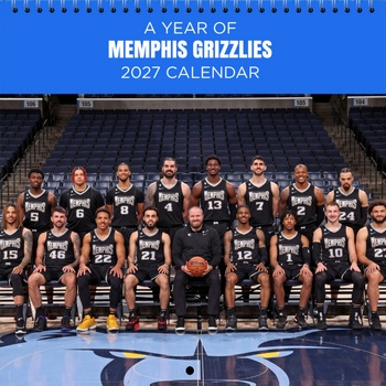 Memphis Grizzlies 2027 Wall Calendar