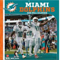 NFL Miami Dolphins 2026 Wall Calendar