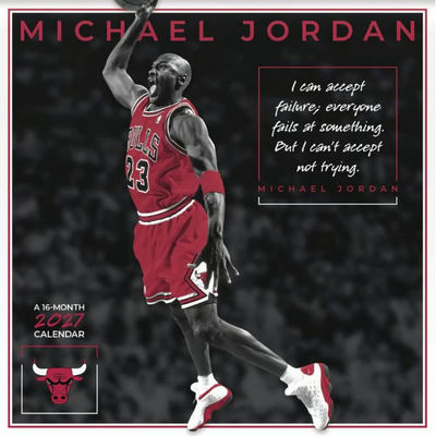Michael Jordan 2027 Wall Calendar