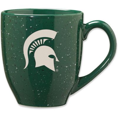 Michigan State Spartans Laser Engraved Speckled Ceramic Coffee Mug