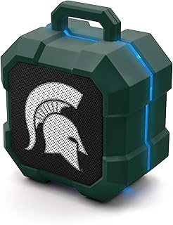 Michigan State Spartans Bluetooth LED Speaker
