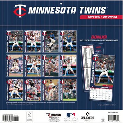 MLB Minnesota Twins Back Cover