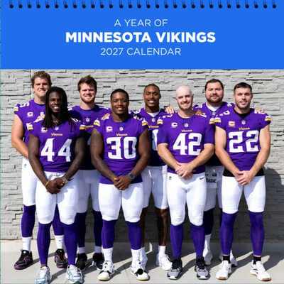 Minnesota Vikings 2027 Calendar