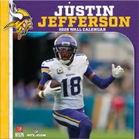 NFL Justin Jefferson 2026 Wall Calendar