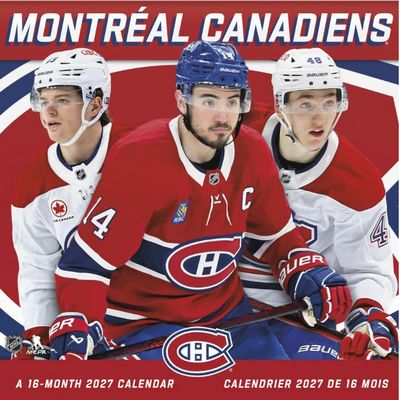 Montreal Canadiens 2027 Wall Calendar