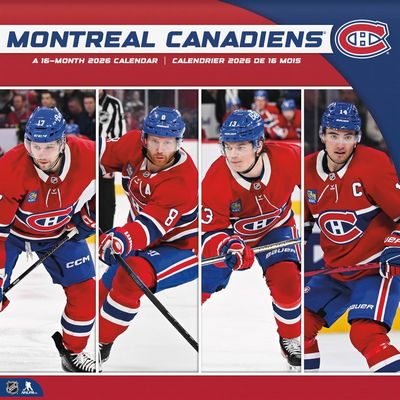 Montreal Canadiens 2026 Wall Calendar (English and French Edition)