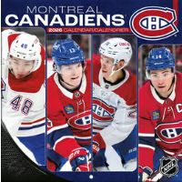 Montreal Canadiens 2026 Wall Calendar