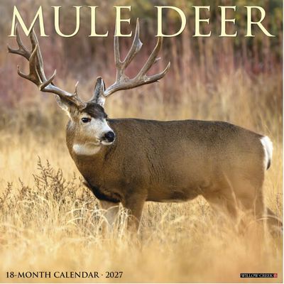 Mule Deer 2027 Wall Calendar