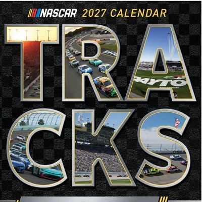 NASCAR Tracks 2027 Wall Calendar
