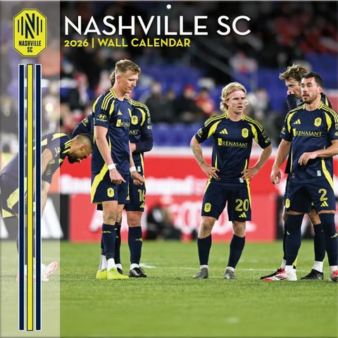 Nashville SC 2026 Wall Calendar