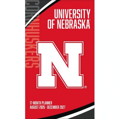 Nebraska Cornhuskers 2027 17 Month Pocket Planner