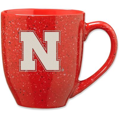 Nebraska Cornhuskers Laser Engraved Speckled Ceramic Coffee Mug