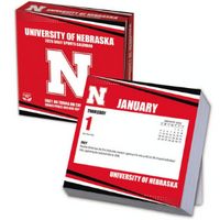 Nebraska Cornhuskers 2026 Desk Calendar