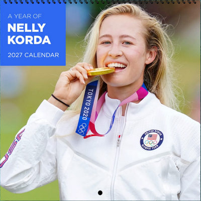 Nelly Korda 2027 Wall Calendar