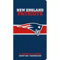 NFL New England Patriots 17 Month 2026 Pocket Planner