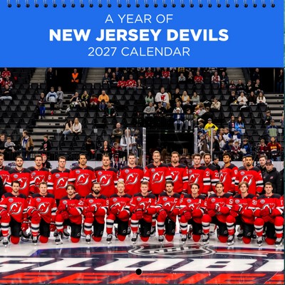 New Jersey Devils 2027 Wall Calendar