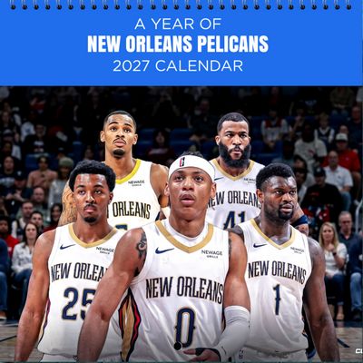 New Orleans Pelicans 2027 Wall Calendar