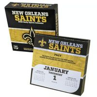 NFL New Orleans Saints 2026 Desk Calendar