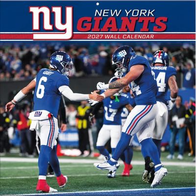 NFL New York Giants 2027 Wall Calendar