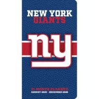 NFL New York Giants 17 Month 2026 Pocket Planner