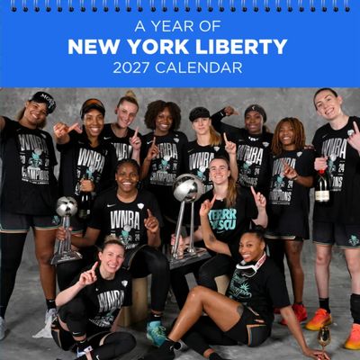 New York Liberty 2027 Wall Calendar