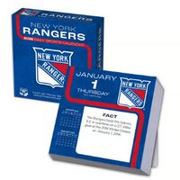 New York Rangers 2026 Desk Calendar