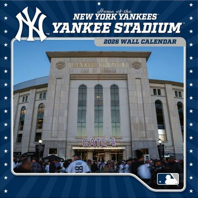 Yankee Stadium 2026 Wall Calendar