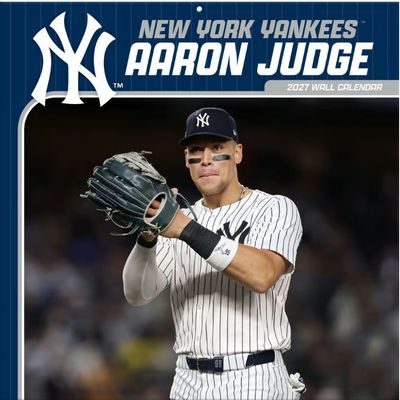 MLB New York Yankees Aaron Judge 2027 Wall Calendar