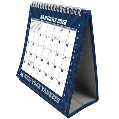 New York Yankees 2026 Easel Desk Calendar