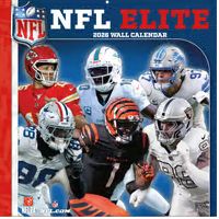 NFL Elite 2026 Wall Calendar