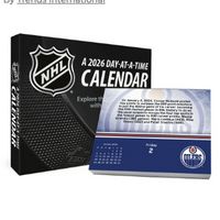 NHL 2026 Desk Calendar