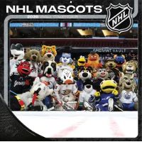 NHL Mascots 2026 Wall Calendar