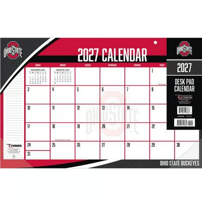 Ohio State Buckeyes 2027 Desk Pad