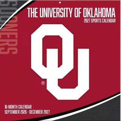 Oklahoma Sooners 2027 Wall Calendar