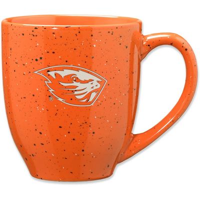 Oregon State Beavers Laser Engraved Speckled Ceramic Coffee Mug