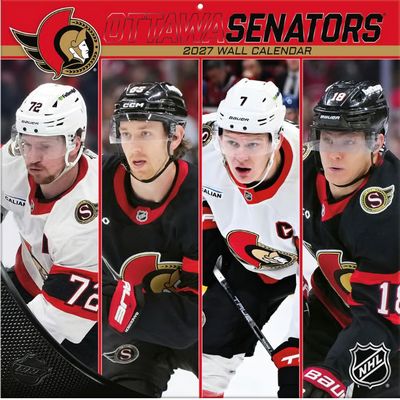Ottawa Senators 2027 Wall Calendar