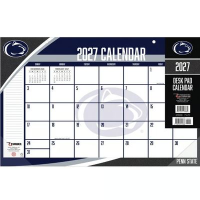 Penn State Nittany Lions 2027 Desk Pad