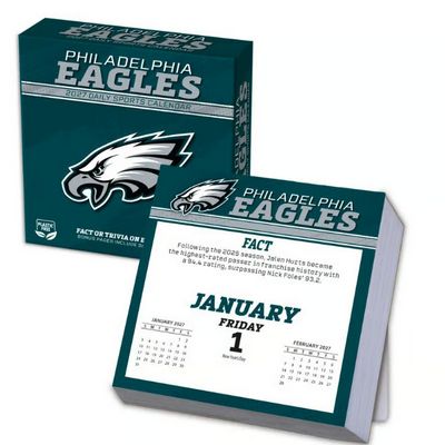 NFL Philadelphia Eagles 2027 Desk Calendar