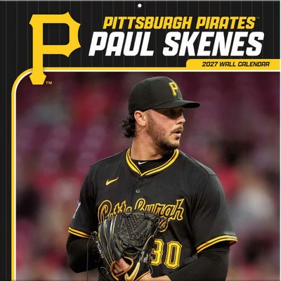 MLB Pittsburgh Pirates Paul Skenes 2027 Wall Calendar