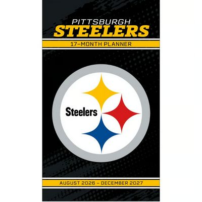 NFL Pittsburgh Steelers 17 Month 2027 Pocket Planner