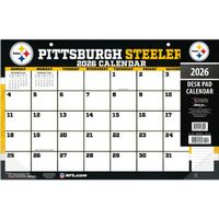 NFL Pittsburgh Steelers 2026 Desk Pad Calendar