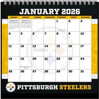 Pittsburgh Steelers 2026 Easel Desk Calendar
