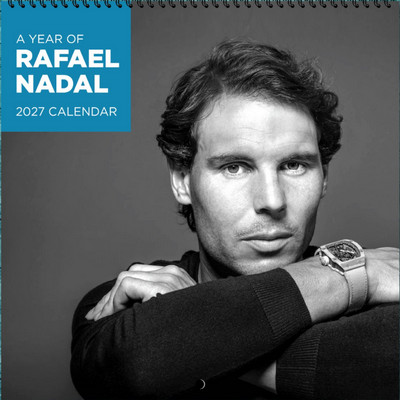 Rafael Nadal 2027 Wall Calendar