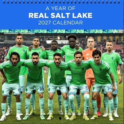 Real Salt Lake 2027 Wall Calendar