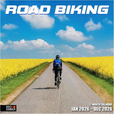 Road Biking 2026 Wall Calendar