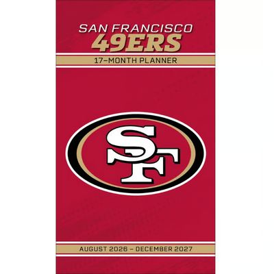 NFL San Francisco 49ers 17 Month 2027 Pocket Planner